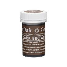 Dark Brown Sugarflair Spectral Concentrated Paste Colour