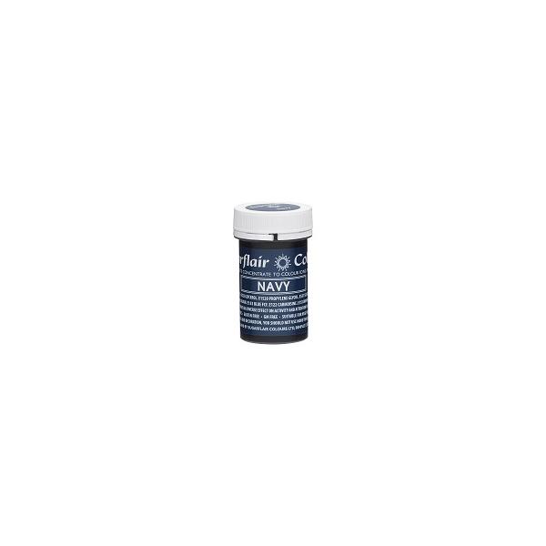Navy Sugarflair Spectral Concentrated Paste Colour