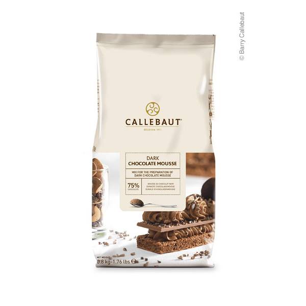 Callebaut Dark Chocolate Mousse Mix - 800 g