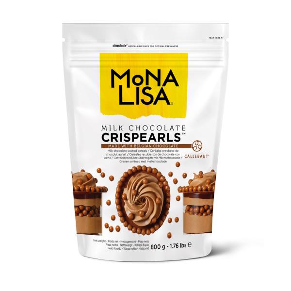 Milk Chocolate Crispearls by Mona Lisa - 800 Grams 600