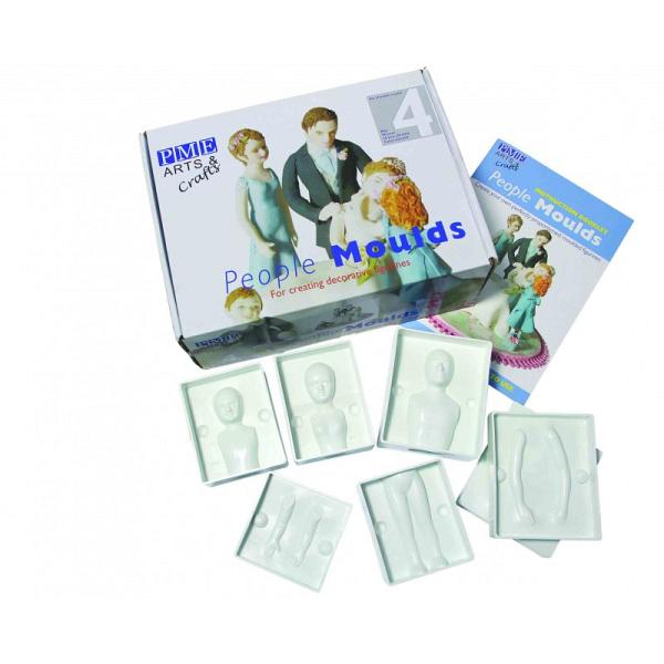 PME People Mold Family Set of 4 600