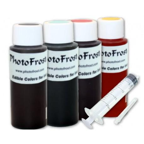 Refill Set of 4 Fda Approved Ink 600