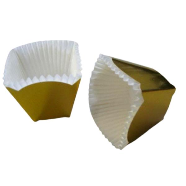 Gold Crown Cups pkg 100 - Square