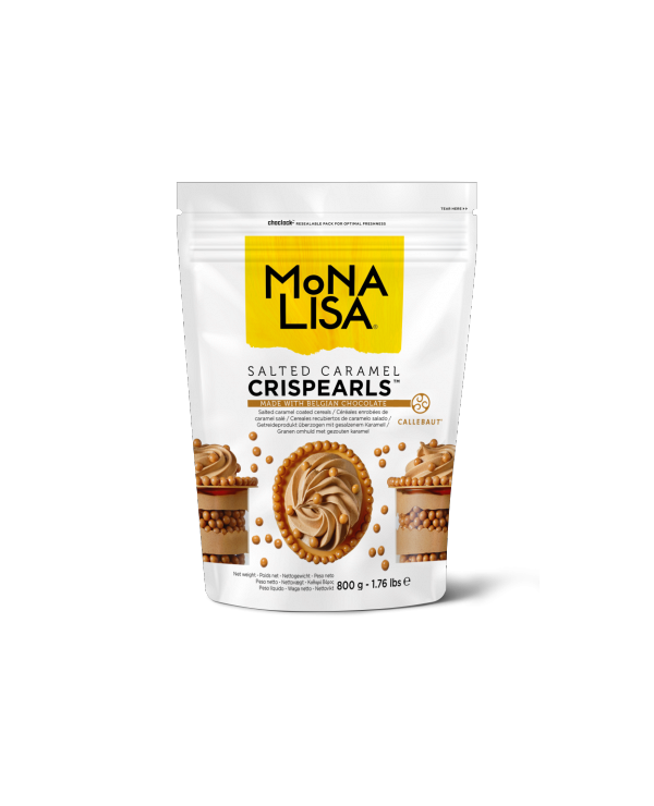 Gold Salted Caramel Crispearls by Mona Lisa - 800 Grams 600