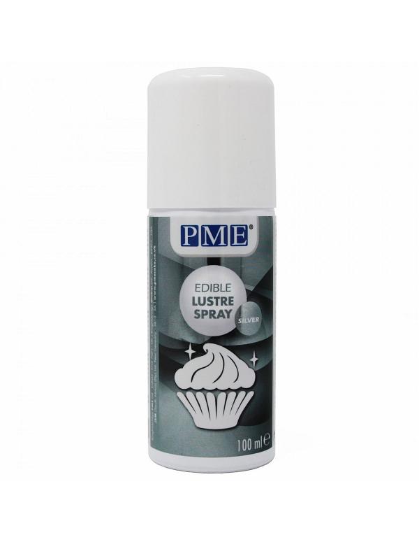 Silver Edible Lustre Spray - 100 ml 600