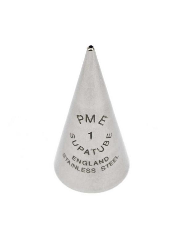 PME Supatube #1 Writing - Seamless Stainless Steel Tip 600