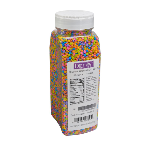 Neon Bright Confetti - 19.5 oz