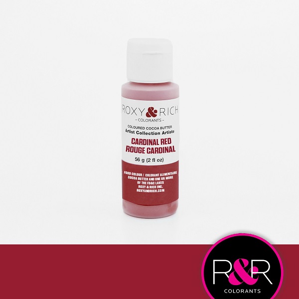 Cardinal Red Cocoa Butter - 2 oz
