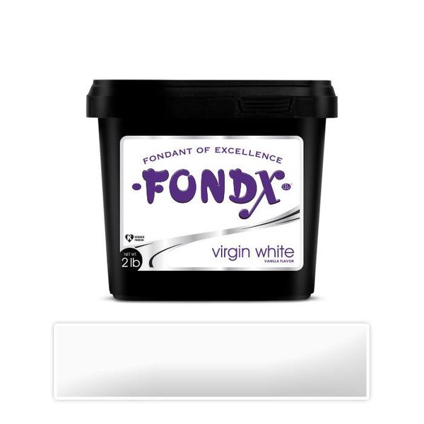 Fondx Virgin White Fondant 2 lbs