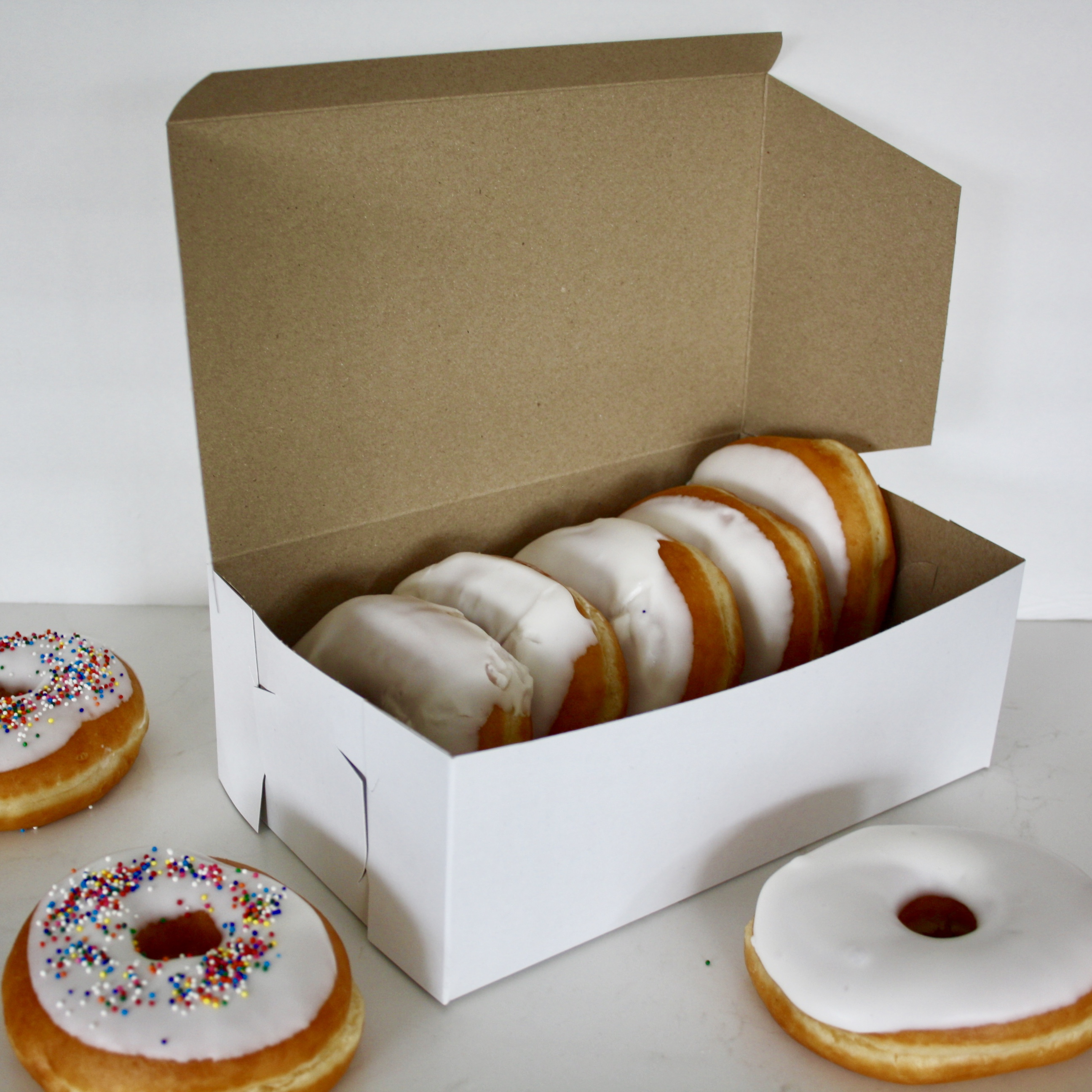 10x6x3.5 Bakery (doughnut) Box