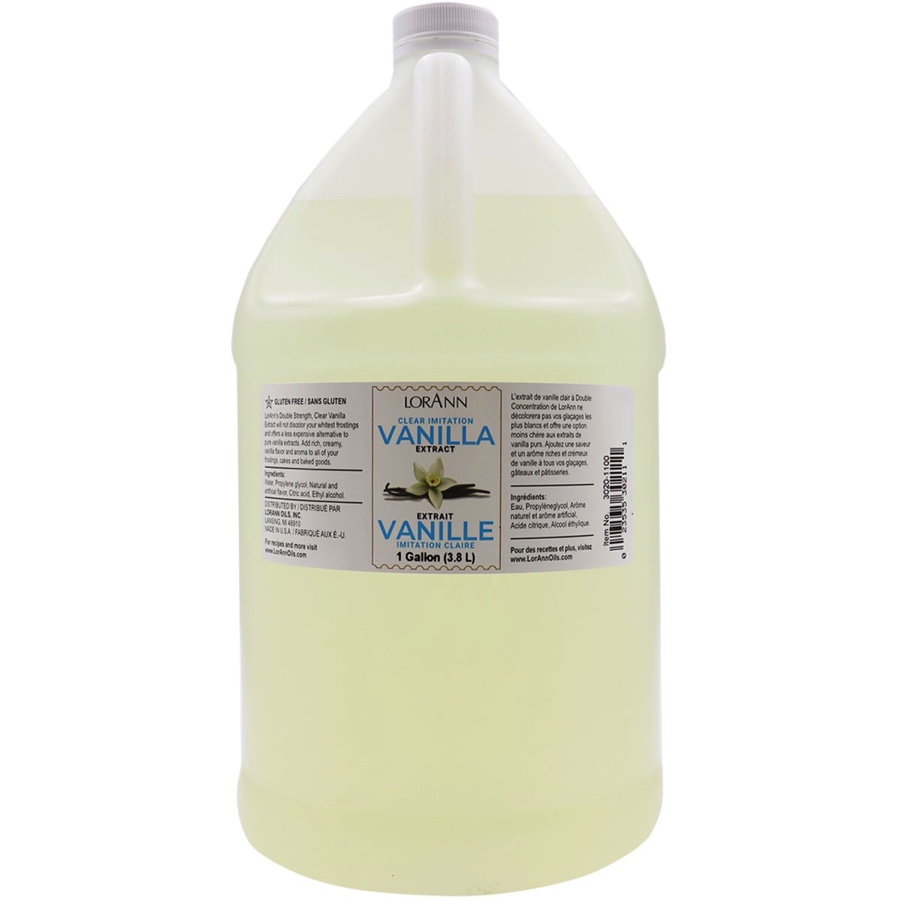 White Food Colouring - Liquid - 3.8 L / 1 Gallon - LorAnn