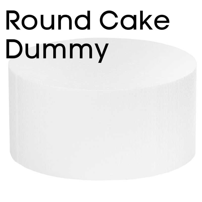Cake Foam Cone, JUSTDOLIFE DIY White Blank Cake Styrofoam Cone