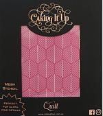 Quill Mesh Cake Stencil by Caking It Up 150