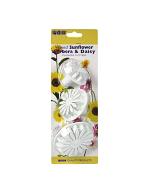 PME Sunflower Daisy Gerbera Plunger Cutter  Set of 3 150