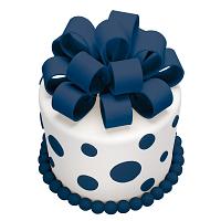 Satin Ice Navy Rolled Fondant - 2.27 kg (5 lbs) 200