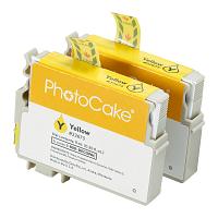 PhotoCake T288XL Yellow 2 Pack Printer Cartridge Set 200