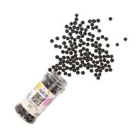 Large Black Sugar Pearls - 90g by PME 200