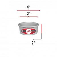 Round Cake Pan by Fat Daddio's 3" x 2" 200