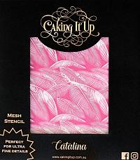 Catalina Mesh Cake Stencil by Caking It Up 200