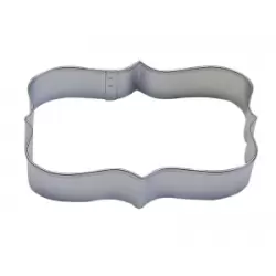 Plaque Rectangular Cookie Cutter - 4.25"