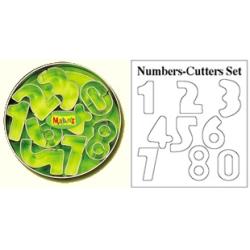 Numbers Cutter Set - Makin's 10 Pieces