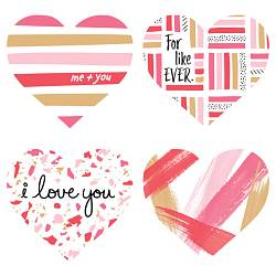 Heart-to-Heart Valentine Edible Image pkg of 12