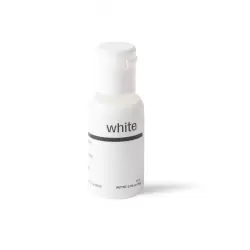 White 0.7 oz Liqua-Gel Food Color by Chefmaster