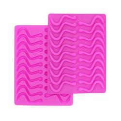Gummy Worm Silicone Mold by Lorann - 2 Pack