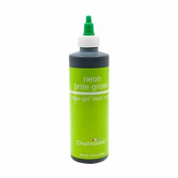 Neon Brite Green 10.5 oz Liqua-Gel Food Color by Chefmaster