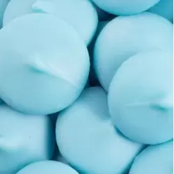 Light Blue Vanilla Candy Wafers - 12 oz