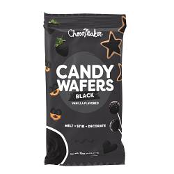 Black Vanilla Candy Wafers - 12 oz