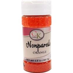 Outrageous Orange Non-Pareils - 3.8 oz