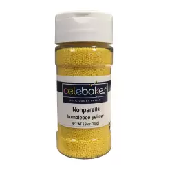 Bumblebee Yellow Non-Pareils -3.8 oz