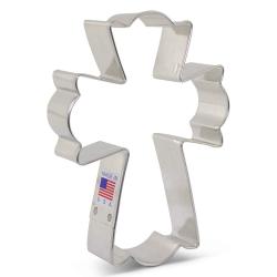 Fancy Cross Cookie Cutter by Flour Box Bakery 5"