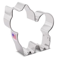 Fluffy (shiba inu) Dog Cookie Cutter - 3.5"