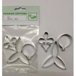 Moth Orchid Cutter Set of 3 by Framar