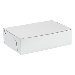 9x6x2.5 White Cake Box