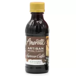 Espresso Coffee Artisan Natural Flavor by Amoretti - 8 oz (226g)