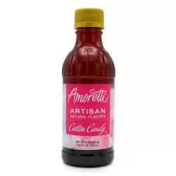 Cotton Candy Artisan Natural Flavor by Amoretti - 8 oz