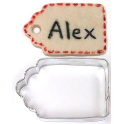Gift Tag Cookie Cutter - 3"