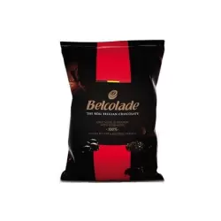 Belcolade 56% Semi-Sweet Dark Chocolate Drops - 5kg