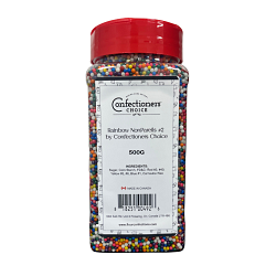 Rainbow Non Pareils by Confectioners Chioce - 500g