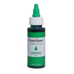 Green 2 oz Liquid Candy Color by Chefmaster