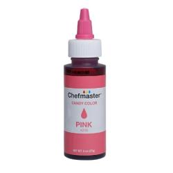 Pink 2 oz Liquid Candy Color by Chefmaster