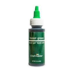 Forest Green 2.3 oz Liqua-Gel Food Color by Chefmaster