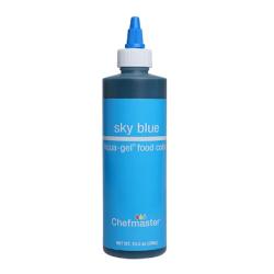 Sky Blue 10.5 oz Liqua-Gel Food Color by Chefmaster