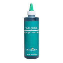 Teal Green 10.5 oz Liqua-Gel Food Color by Chefmaster