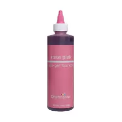 Deep Pink 10.5 oz Liqua-Gel Food Color by Chefmaster