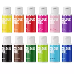 KickStarter 12 Pack Colour Mill Oil Based Colouring - 20 mL Each