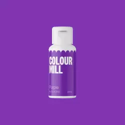 Purple Colour Mill Oil Based Colouring  - 20 mL